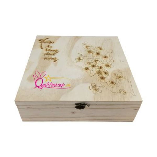 “Ngộp thở” với 5 mẫu hộp quà tết gỗ độc đáo, ấn tượng